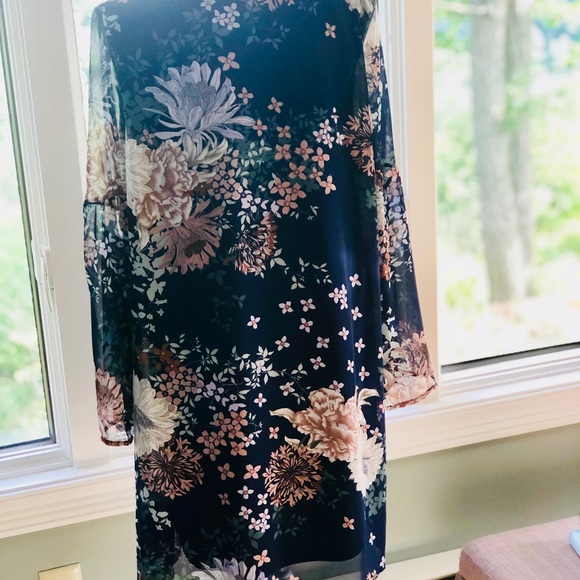 🆕 💲OCTOBER LOVE NAVY FLORAL DRESS - Picture 6 of 6